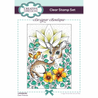 Creative Expressions Designer Boutique Clear Stamp A6 Deer Friends (UMSDB093)